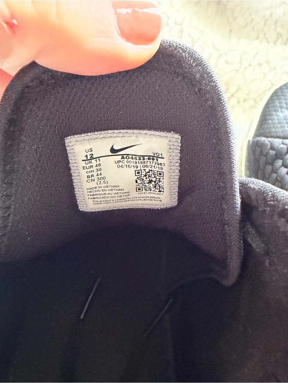 Nike Black LeBron Witness Sneakers with White Logo Detail